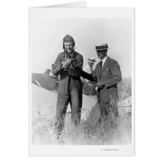 リンドバーグ&ライト – 難破飛行機 (正面)