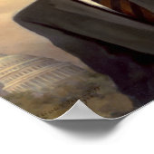 リンドン・ジョンソ絵画ン大統領 ポスター (角)