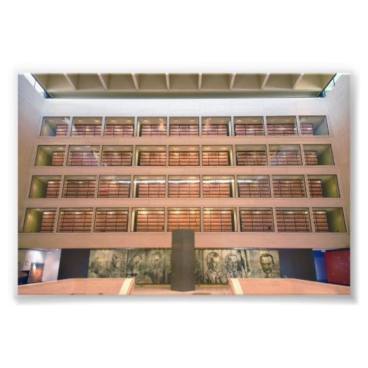 リンドン・B・ジョンソン図書館・博物館のグレートホール フォトプリント            (正面)