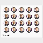 リンドン・B・ジョンソン第36代大統領 ラウンドシール (シート)