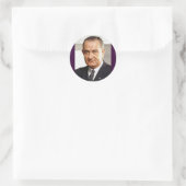 リンドン・B・ジョンソン第36代大統領 ラウンドシール (バッグ)