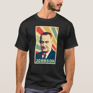 リンドンBジョンソンヴィンテージカラー Tシャツ