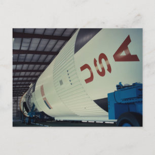リンドンB.ジョンソン宇宙センターアポロロケット ポストカード