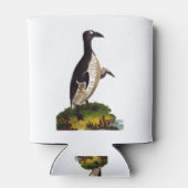 リンネ素晴らしスの鳥 – Auk – 絶滅 缶クーラー (裏面)