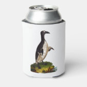 リンネ素晴らしスの鳥 – Auk – 絶滅 缶クーラー (缶裏面)