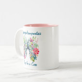 リンパ管血管平滑筋腫症LAM Mug ツートーンマグカップ (正面左)