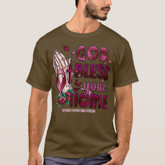 リンパ系奇形認識度神は信仰を持たない Tシャツ