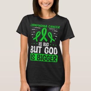 リンパ腫がん認識度神がんリボン Tシャツ