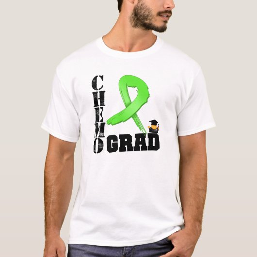 リンパ腫のChemoの非Hodgkins卒業生 Tシャツ (正面)