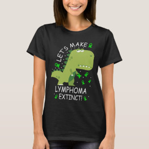 リンパ腫を絶滅した恐竜にしよう Tシャツ