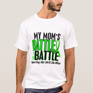 リンパ腫私の戦い余りに1人のお母さん Tシャツ