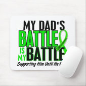 リンパ腫私の戦い余りに1人のパパ マウスパッド (マウス)