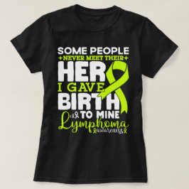 リンパ腫認識度一部の人々は会わない Tシャツ