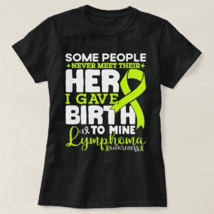 リンパ腫認識度一部の人々は会わない Tシャツ