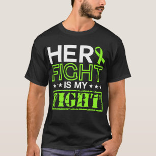 リンパ腫認識度彼女との闘いは私の闘いの支援 Tシャツ