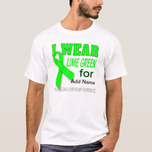 リンパ腫認識度月のパーソナライズ可能Tシャツ Tシャツ
