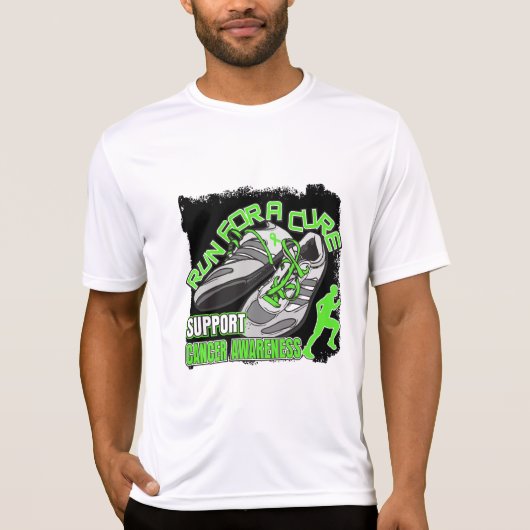 リンパ腫-治療のための人の操業 Tシャツ (正面)