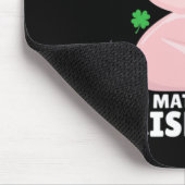 リンパ腫 血液がん啓発 St Patricks Day レ マウスパッド (コーナー)