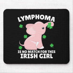 リンパ腫 血液がん啓発 St Patricks Day レ マウスパッド