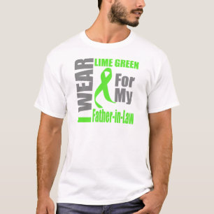 リンパ腫Iの衣服のライムグリーンの義父 Tシャツ