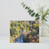 リンビル滝 ポストカード (スタンド正面)