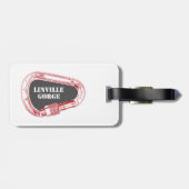 リンビル・ゴージ クライミング カラビナ ラゲッジタグ (裏面横)