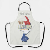 リンブルグオランダマップオランダヴィンテージ土産 エプロン (正面)