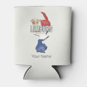 リンブルグオランダマップオランダヴィンテージ土産 缶クーラー (正面)