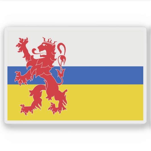 リンブルグ国旗、オランダ シール (正面)