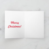 リンベルおもしろい付きトナカイのクリスマスマンガ シーズンカード (内部)