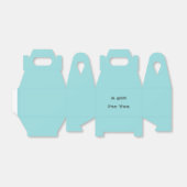 リンペットシェルブルーグリーン春シーズンカ無地のラー フェイバーボックス (折り畳みなし)