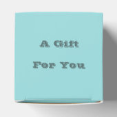 リンペットシェルブルーグリーン春シーズンカ無地のラー フェイバーボックス (上部)