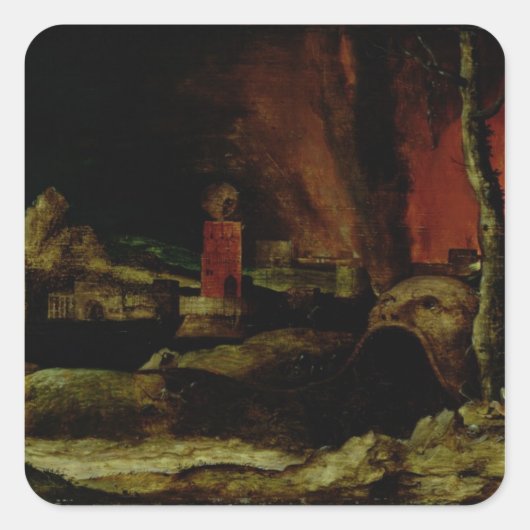 リンボのキリスト2 スクエアシール (正面)