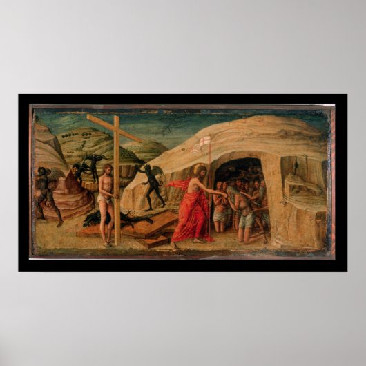 リンボへのキリストの降下 ポスター (正面)
