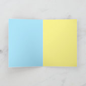 リンボーライノレインボーグリーティングカードグリーン カード (内部)