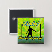 リンボー界、カラフルなネオンパーティー 缶バッジ (正面&裏面)