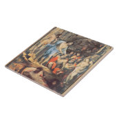 リンボー界、c.1530-35 (パネル)のキリスト タイル (側面)