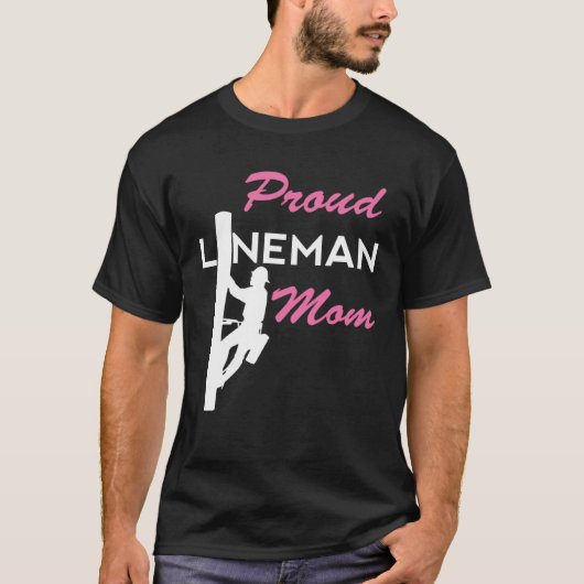 リンマンマ誇りを持ったム電気ケーブルワーカーエレクトリシア Tシャツ (正面)