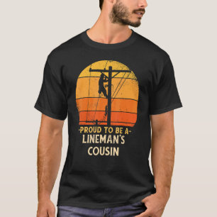 リンマン誇りを持ったのいとこの電気ケーブル電気 Tシャツ