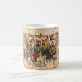 リンリングブラザーズ通りカーニバル&ビッグニューパレード コーヒーマグカップ (中央)