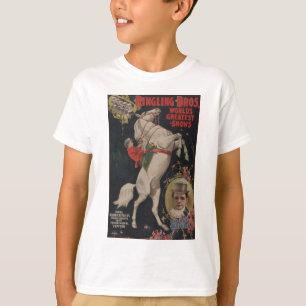リンリングブラザーズ。世界一のショー Tシャツ