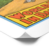 リンリングブラザーズ。馬術広告1910年代 ポスター (角)