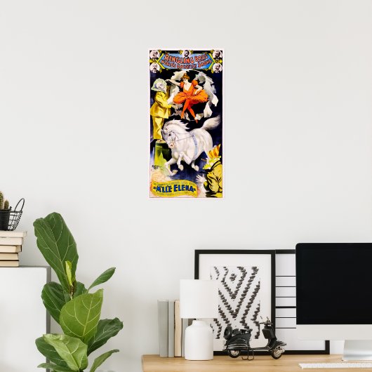 リンリングブロスのfeat 恋しく思エレナ・オールド・アメリカン・サーカス ポスター (ホームオフィス)