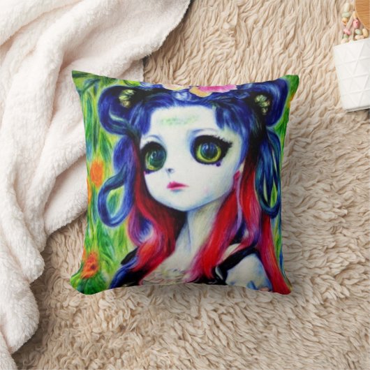 リンリン： クッション (ブランケット)