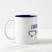 リンヴィルゴージェノースカロライナ登山クイックドロー ツートーンマグカップ (左)