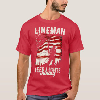 リン保マン灯輝く Tシャツ