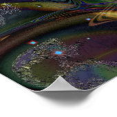 リン光放出 ポスター (角)