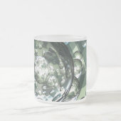 リン灰石の構造 フロストグラスマグカップ (正面右)