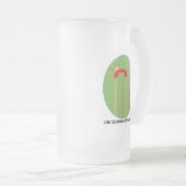 リン王室のギンズビアマグ フロストグラスビールジョッキ (正面右)