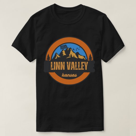 リン・バレー, カンザス州 Tシャツ (デザイン正面)